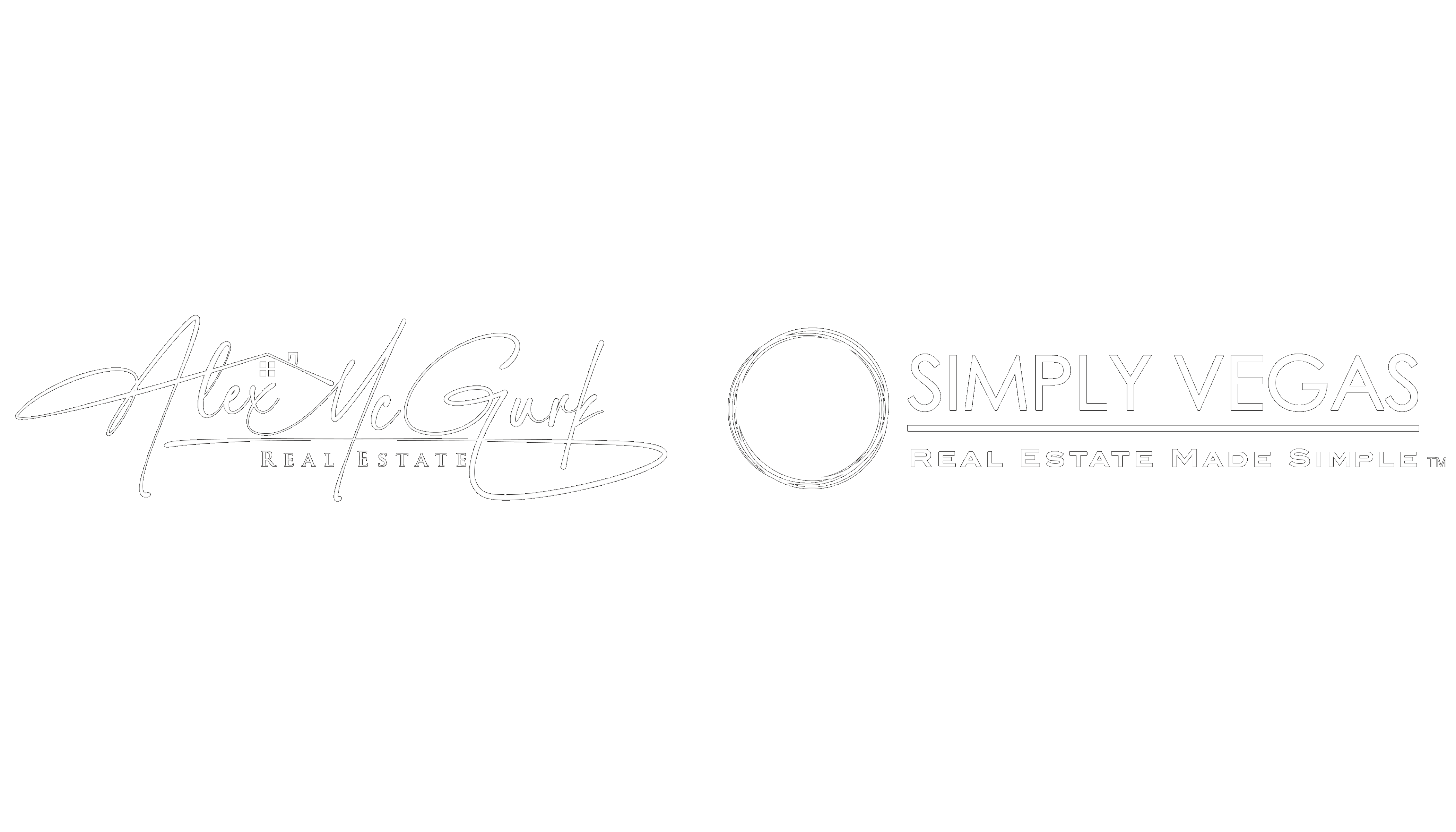 Alex McGurk Real Estate · Simply Vegas (white)